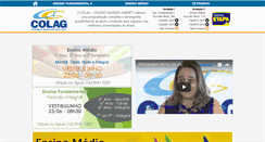 Desktop Screenshot of colag.com.br